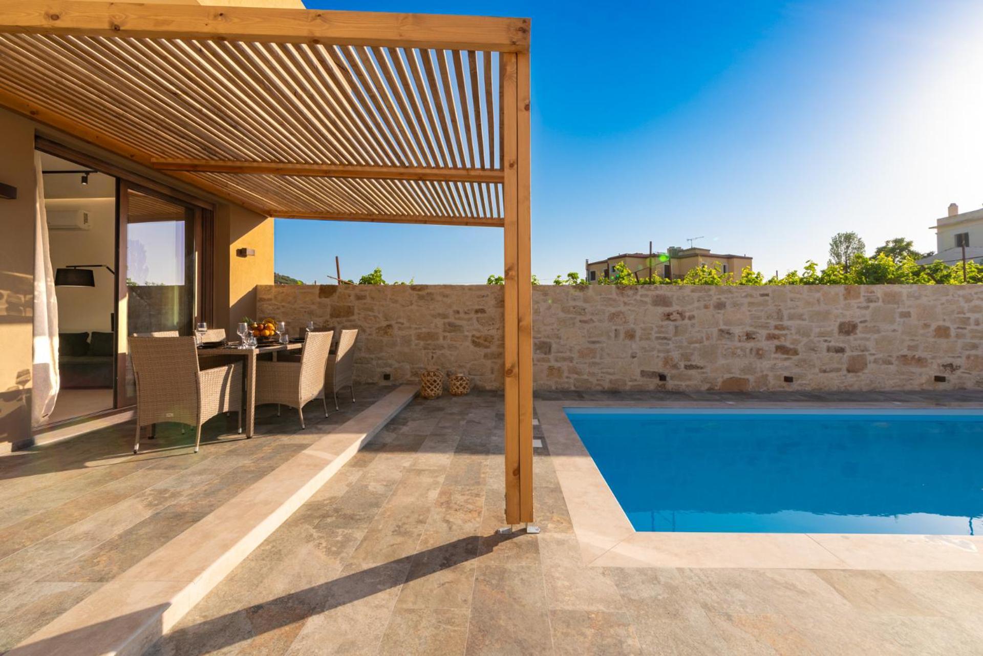 Irisma Luxury Villa With Private Pool Archanes Buitenkant foto