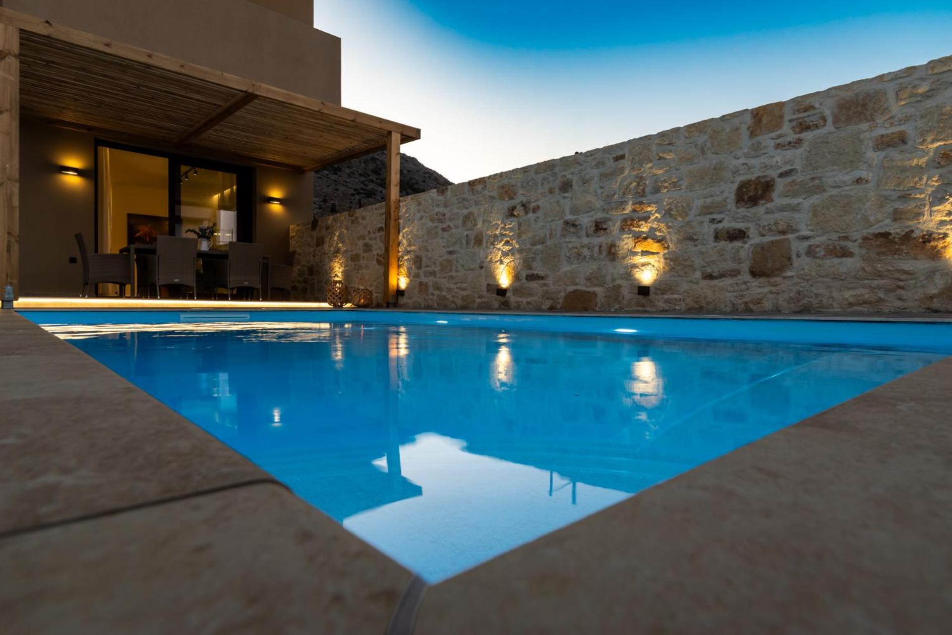 Irisma Luxury Villa With Private Pool Archanes Buitenkant foto